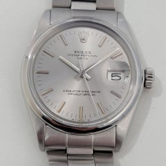 Mens Rolex Oyster Perpetual Date Ref 1500 35mm Automatic 1970s Vintage RA429S