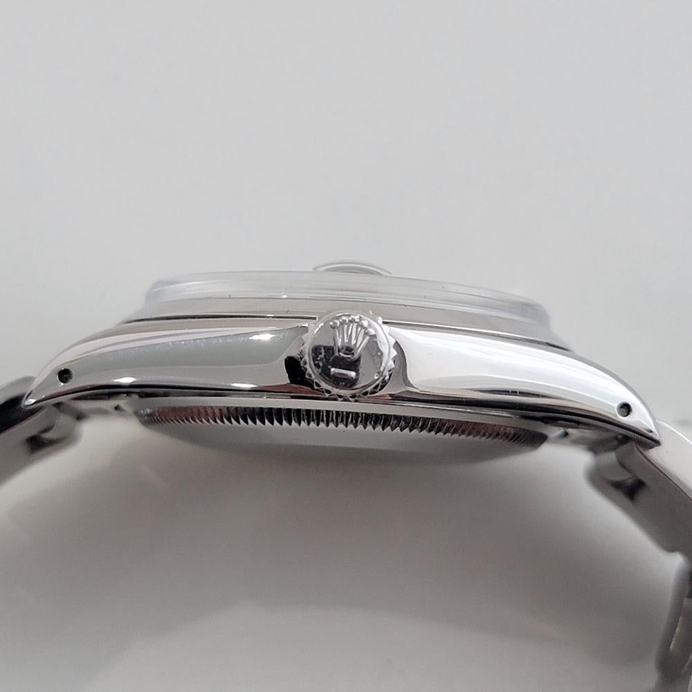 Mens Rolex Oyster Perpetual Date Ref 1500 35mm Automatic 1970s Vintage RA499 For Sale 4