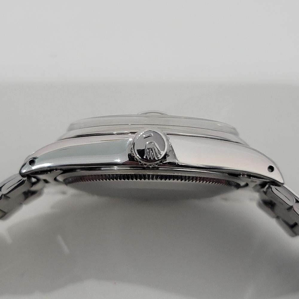Rolex Oyster Perpetual Date Uomo Ref 1500 35mm Automatico 1970s Vintage RA429S 6