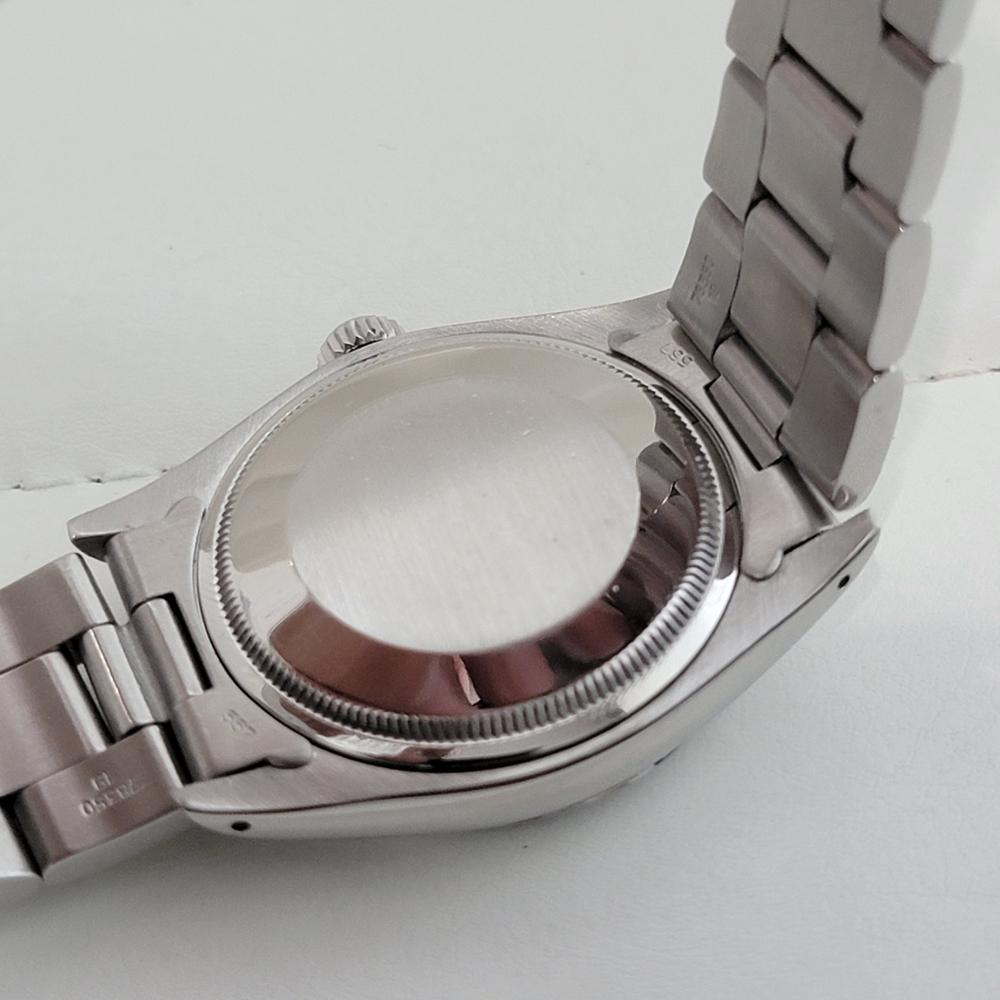 Mens Rolex Oyster Perpetual Date Ref 1500 35mm Automatic 1970s Vintage RA499 For Sale 5