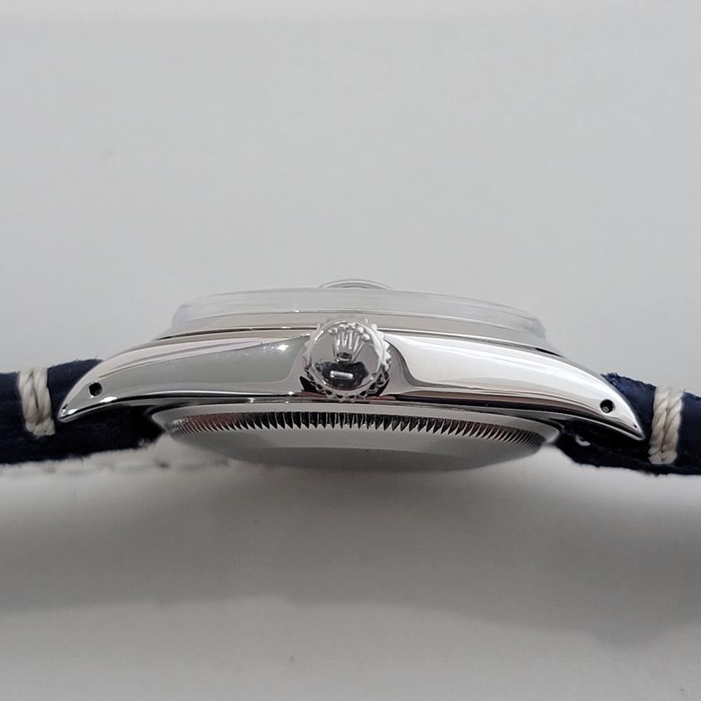 Mens Rolex Oyster Perpetual Date Ref 1500 35mm Automatic 1970s Vintage RA499 For Sale 5