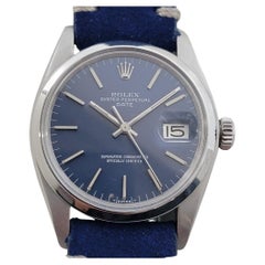 Rolex Oyster Perpetual Date Réf 1500 35 mm automatique des années 1970 vintage RA499
