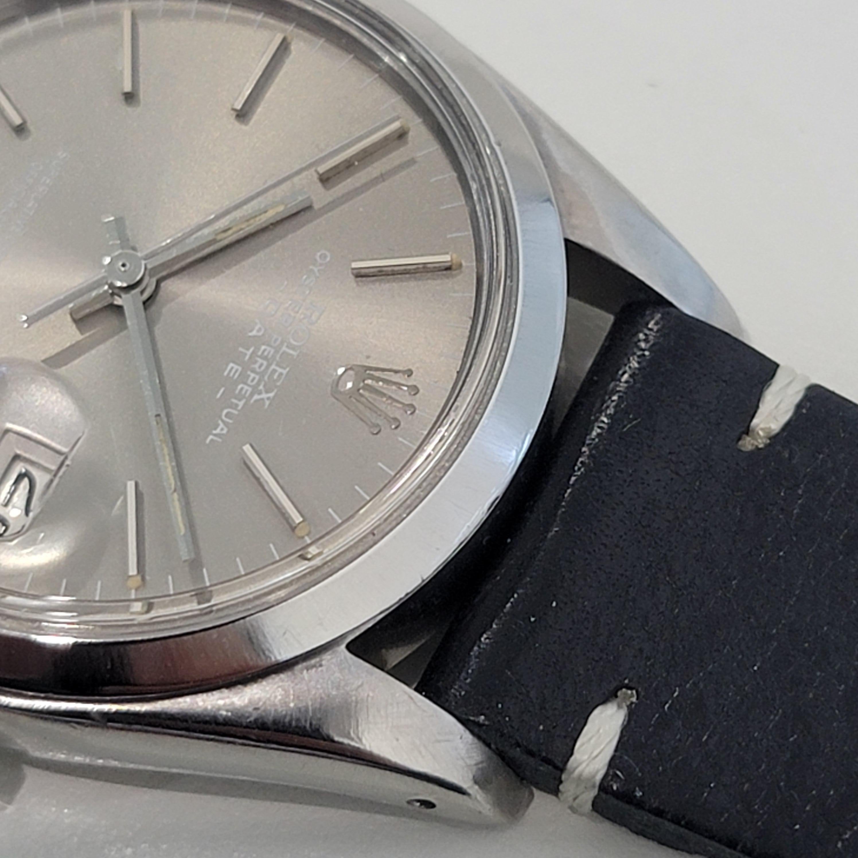 Rolex Oyster Perpetual Date Réf. 1500 Automatic 1970s Vintage RA293B pour hommes 1