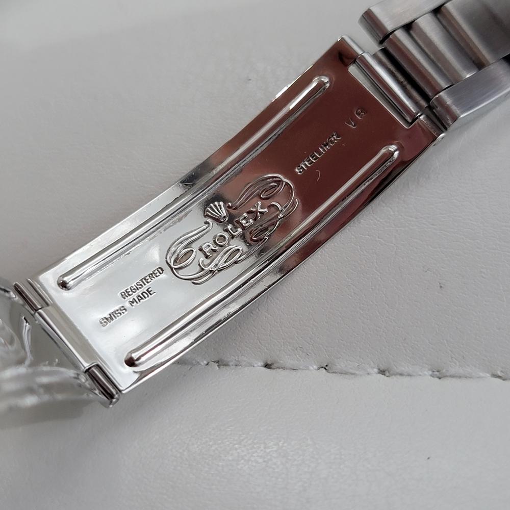 Mens Rolex Oyster Perpetual Date Ref 15000 Automatic 1980s All Original RA494 For Sale 6
