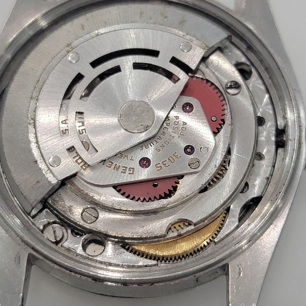 Mens Rolex Oyster Perpetual Date Ref 15000 Automatic 1980s All Original RA494 For Sale 8