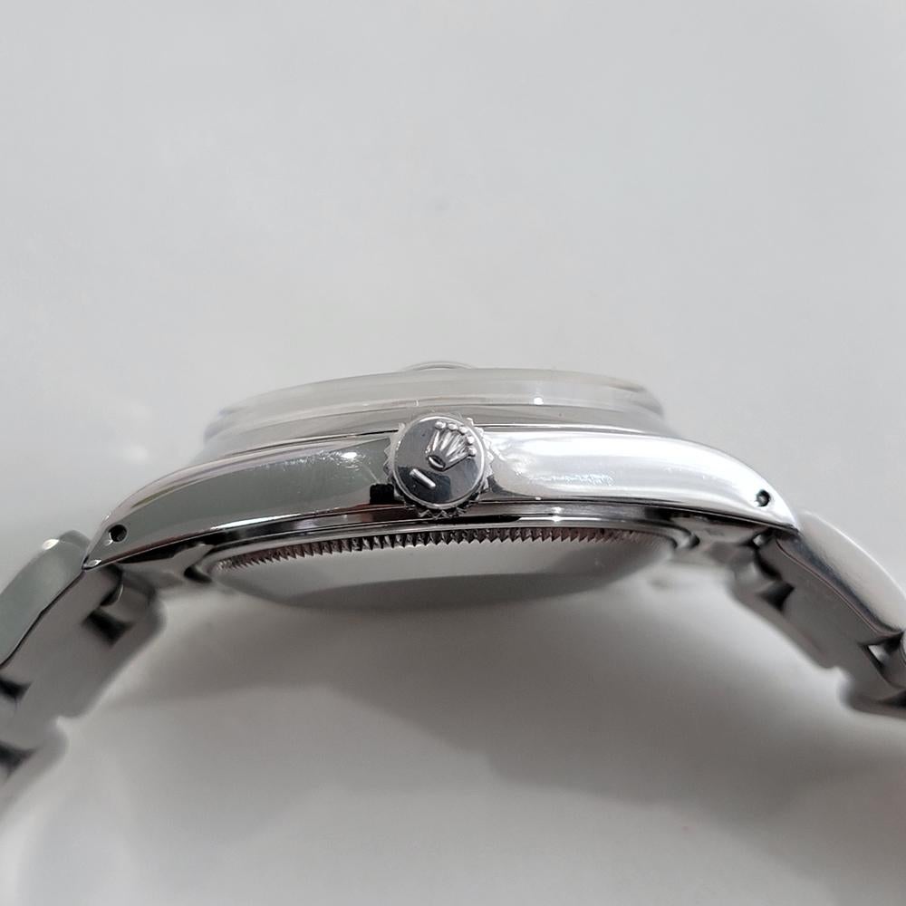 Mens Rolex Oyster Perpetual Date Ref 15000 Automatic 1980s All Original RA494 For Sale 4