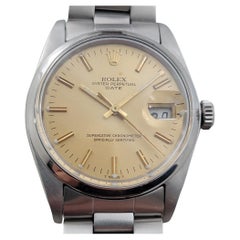 Mens Rolex Oyster Perpetual Date Ref 15000 Automatic 1980s All Original RA494