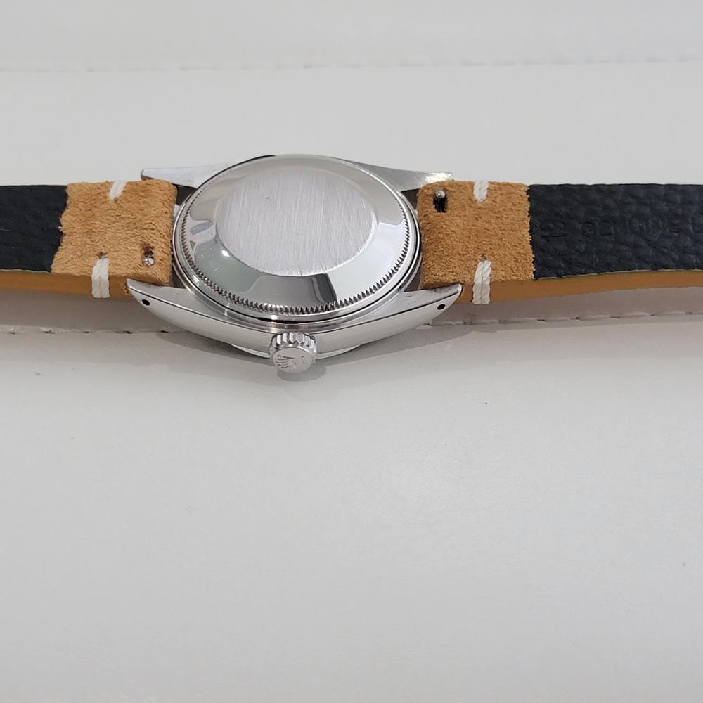 Mens Rolex Oyster Perpetual Date Ref 15000 Automatic 1980s Vintage Swiss RA494B For Sale 6