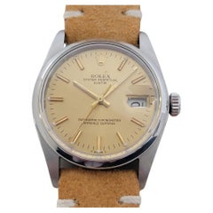 Mens Rolex Oyster Perpetual Date Ref 15000 Automatic 1980s Vintage Swiss RA494B