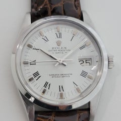 Mens Rolex Oyster Perpetual Date Ref 15000 Automatic 1980s with Paper RA247BRN