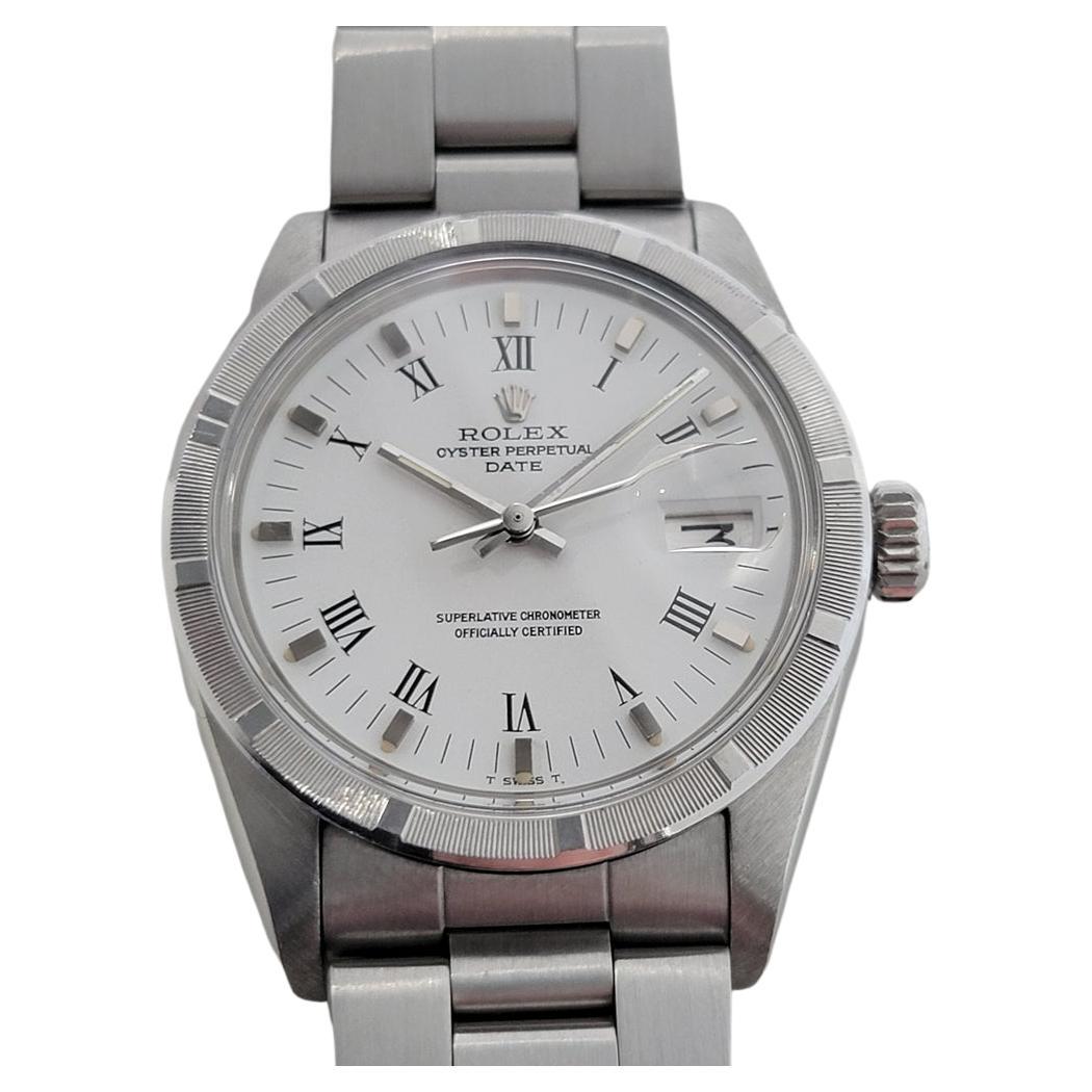 Rolex Oyster Perpetual Date Réf. 1501 Automatic 1970s Vintage RA322 pour hommes en vente