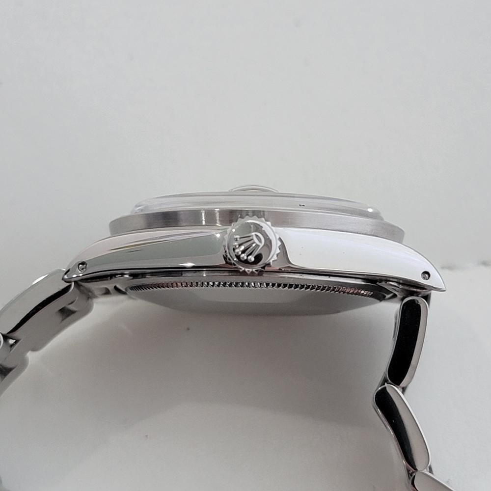 Mens Rolex Oyster Perpetual Date Ref 1501 Automatic 1970s All Original RA506 For Sale 4