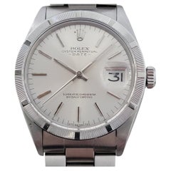 Mens Rolex Oyster Perpetual Date Ref 1501 Automatic 1970s All Original RA506