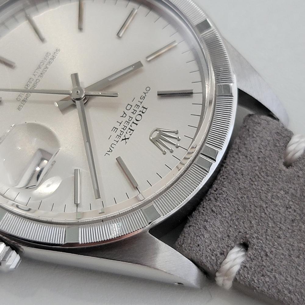 Mens Rolex Oyster Perpetual Date Ref 1501 Automatic 1970s Swiss Vintage RA506B For Sale 2