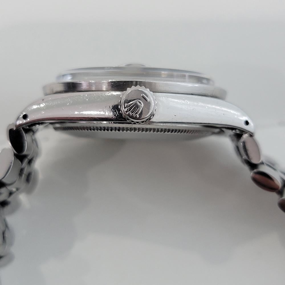 Herren Rolex Oyster Perpetual Date Ref 1501 Automatik 1970er Jahre Vintage RJC181S 4
