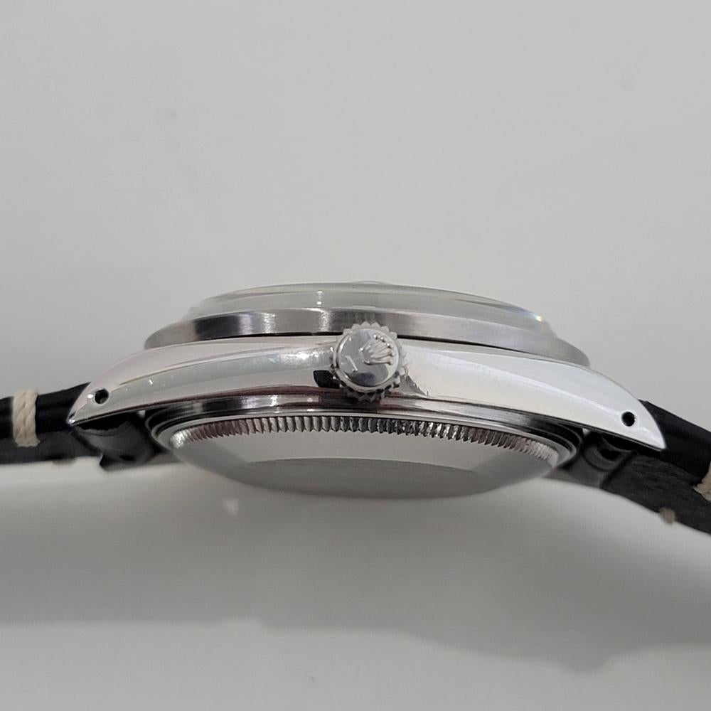 Mens Rolex Oyster Perpetual Date Ref 15010 35mm 1980s Automatic Swiss RA473B 5