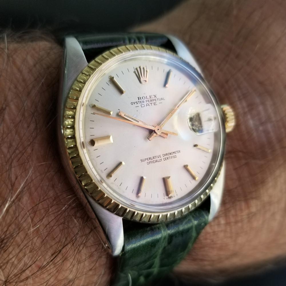 Men's Rolex Oyster Perpetual Date Ref.1500 Automatic, c.1960s Swiss RA148GRN 8