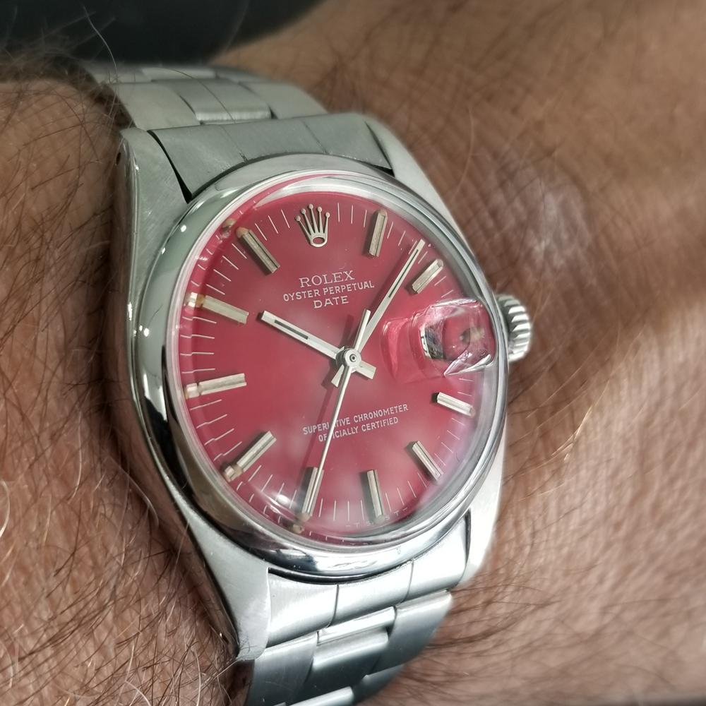 Mens Rolex Oyster Perpetual Date Ref.1500 Automatic, c.1970s Swiss RA113 8