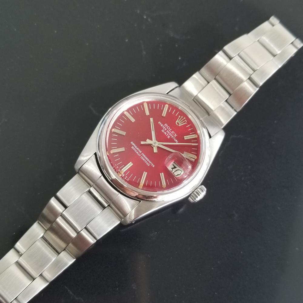 Mens Rolex Oyster Perpetual Date Ref.1500 Automatic, c.1970s Swiss RA113 1