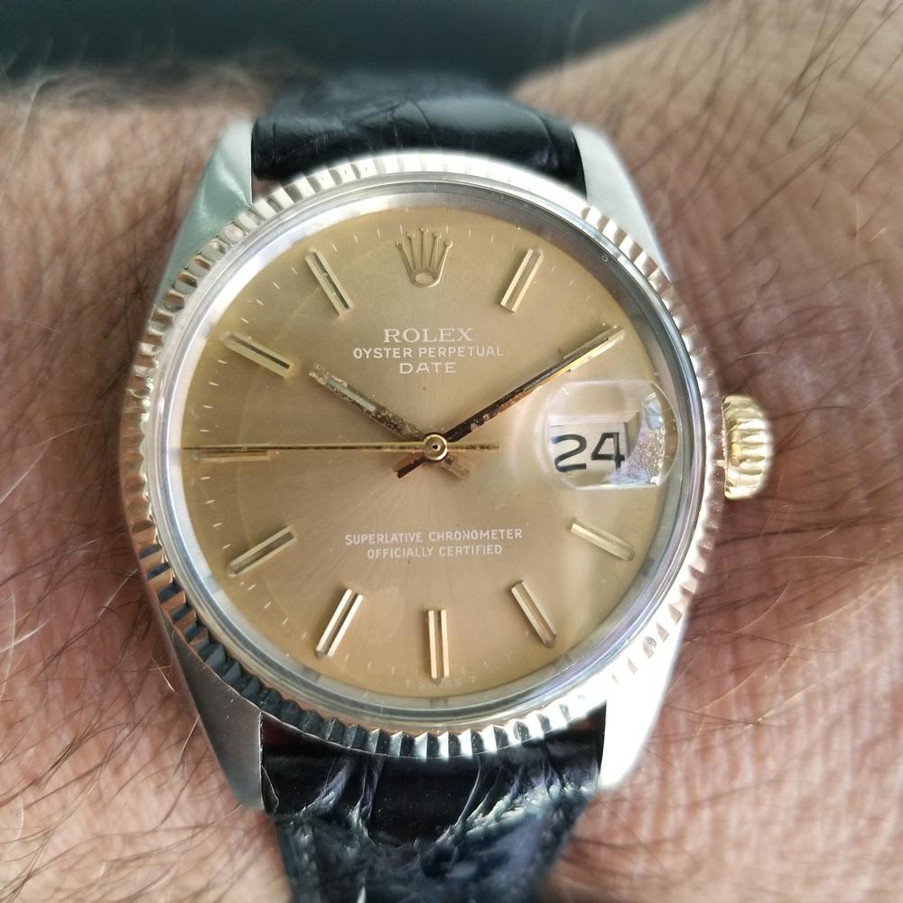 Mens Rolex Oyster Perpetual Date Ref.1505 Automatic, c.1970s Swiss RA146 8