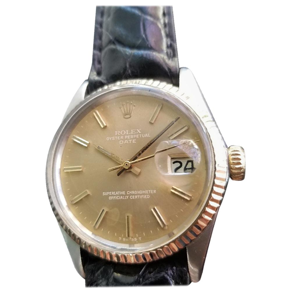 Mens Rolex Oyster Perpetual Date Ref.1505 Automatic, c.1970s Swiss RA146