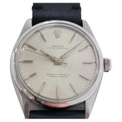 Mens Rolex Oyster Perpetual Ref 1002 Automatic 1960s Swiss Vintage RA143