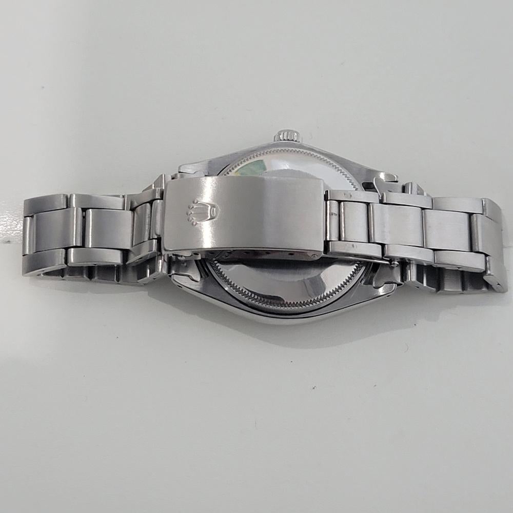 Mens Rolex Oyster Perpetual Ref 1002 34mm Automatic 1960s Vintage Swiss RA461 For Sale 7