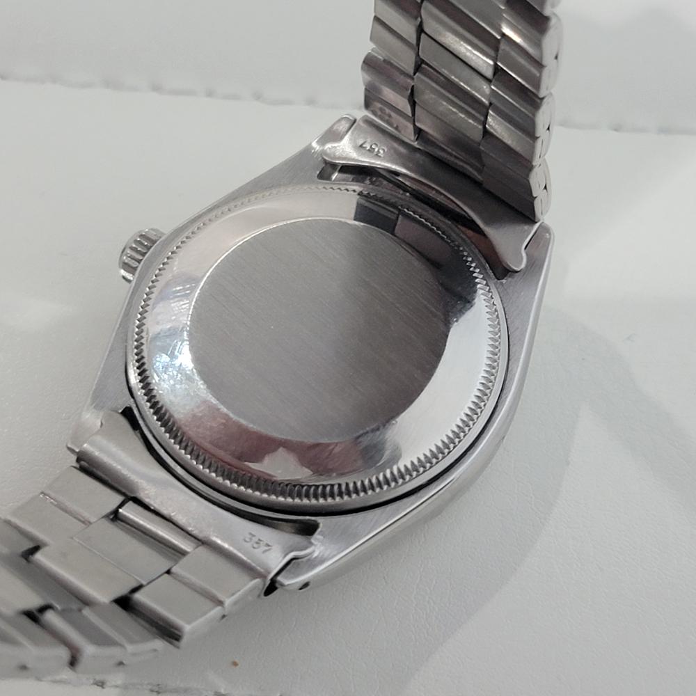 Mens Rolex Oyster Perpetual Ref 1002 34mm Automatic 1960s Vintage Swiss RA461 For Sale 5