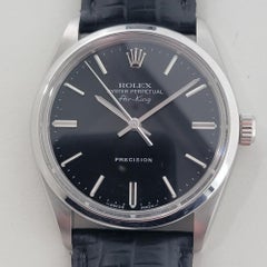 Rolex Oyster Perpetual réf. 1002 Air King 34 mm automatique, années 1970, suisse RA442B