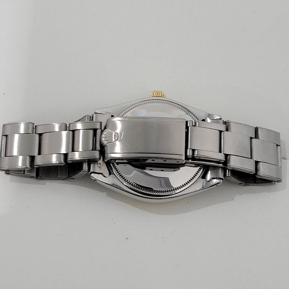 Mens Rolex Oyster Perpetual Ref 1003 34mm 14k Gold SS Automatic 1960s NA129S 7