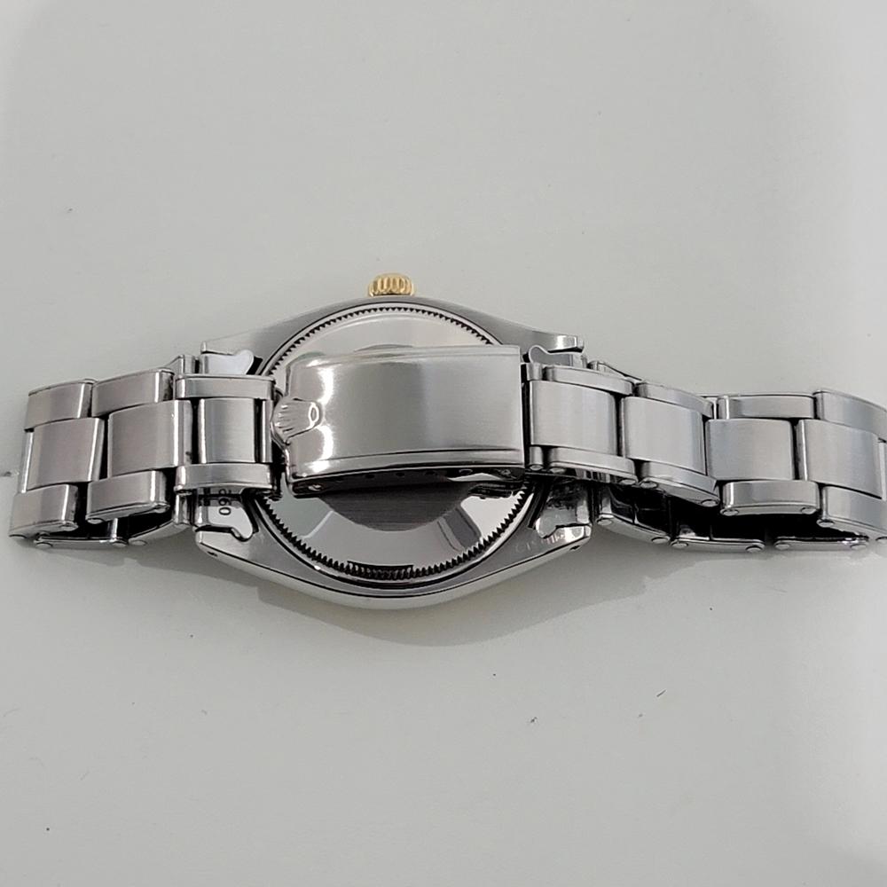 Mens Rolex Oyster Perpetual Ref 1003 34mm 14k Gold SS Automatic 1960s RA435S 7