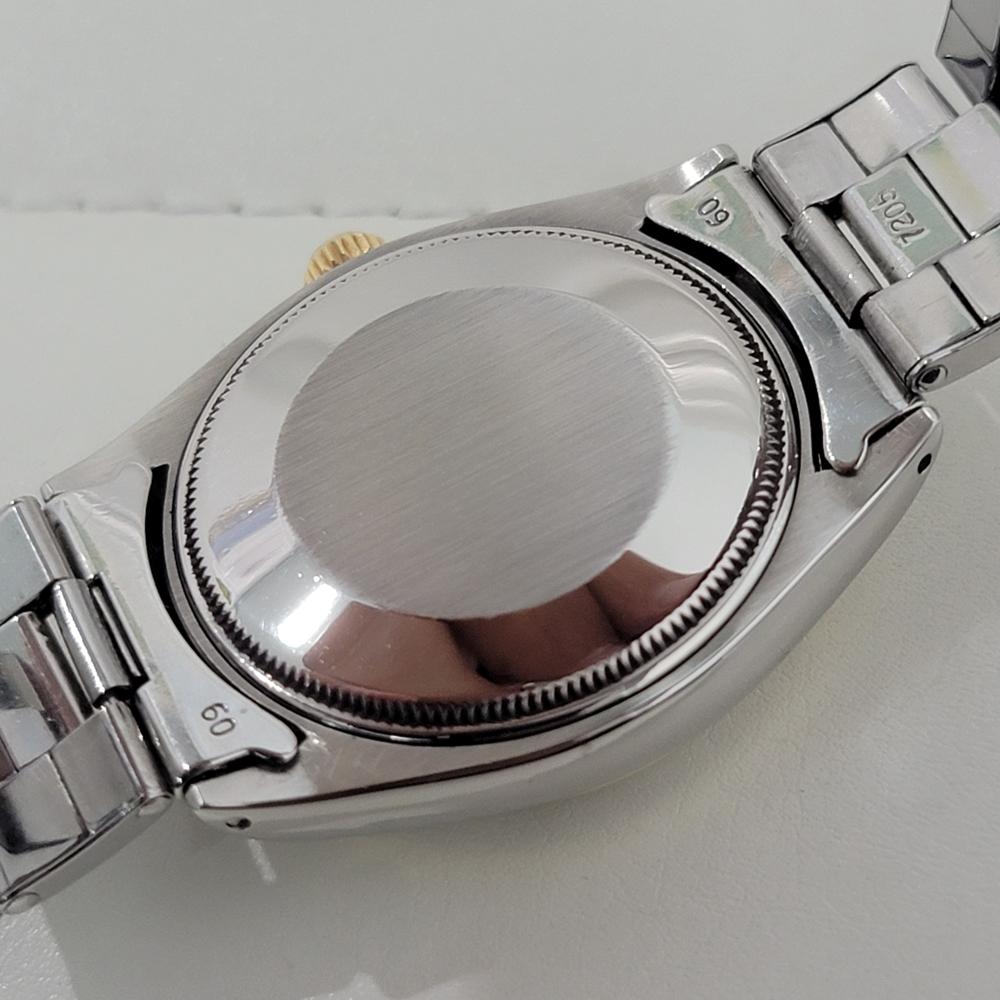 Mens Rolex Oyster Perpetual Ref 1003 34mm 14k Gold SS Automatic 1960s RA435S 5