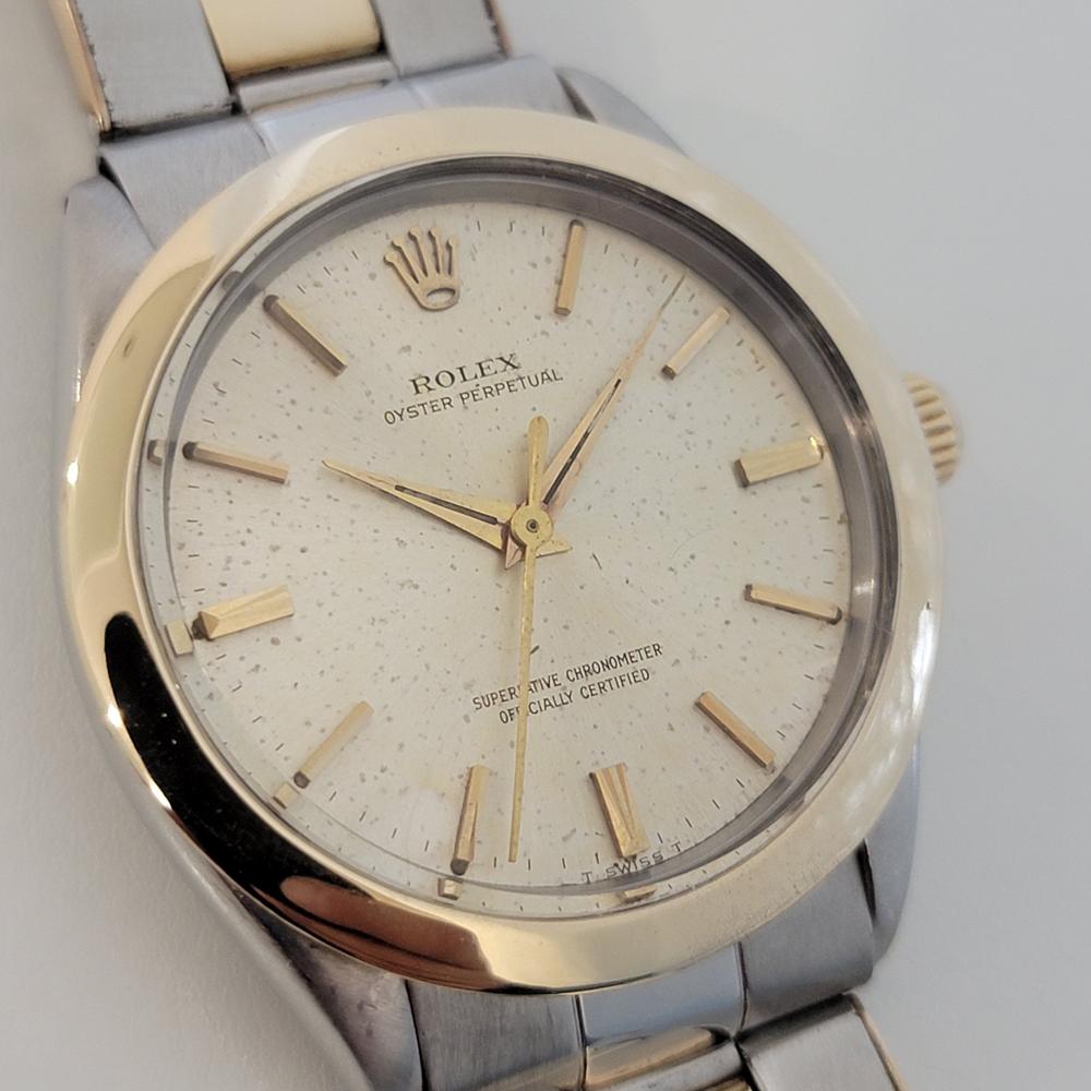 vintage rolex oyster perpetual superlative chronometer officially certified