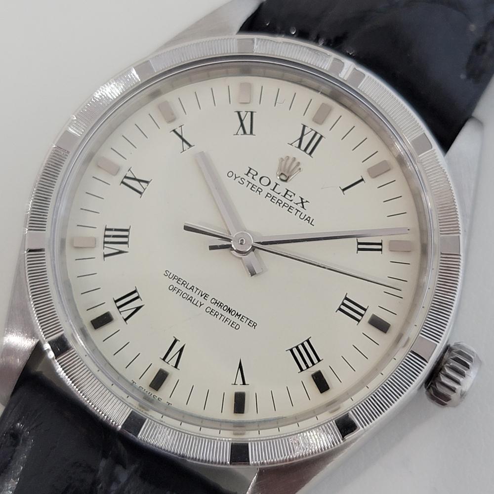 Men's Mens Rolex Oyster Perpetual Ref 1007 Automatic 1960s Vintage Swiss RA258