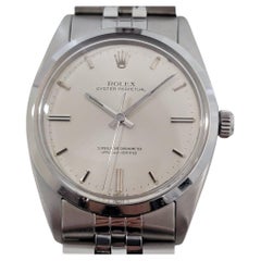 Rolex Oyster Perpetual Uomo Ref 1018 36mm Automatico 1960 Vintage Svizzero RA433S