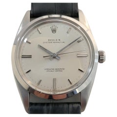 Mens Rolex Oyster Perpetual Ref 1018 36mm Automatic 1960s Vintage Swiss RA433