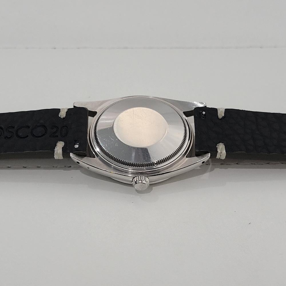 Rolex Oyster Perpetual Réf. 1018 36 mm, automatique, années 1960, vintage suisse RA433B 6