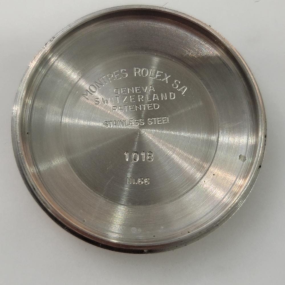 Rolex Oyster Perpetual Réf. 1018 36 mm, automatique, années 1960, vintage suisse RA433B 8