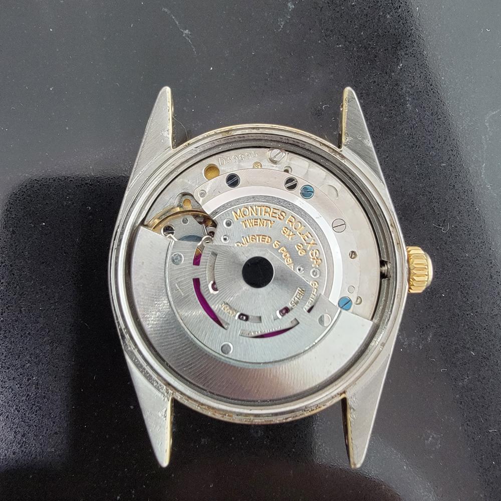 Mens Rolex Oyster Perpetual Ref 1025 Gold-Capped Automatic 1960s MA212 4