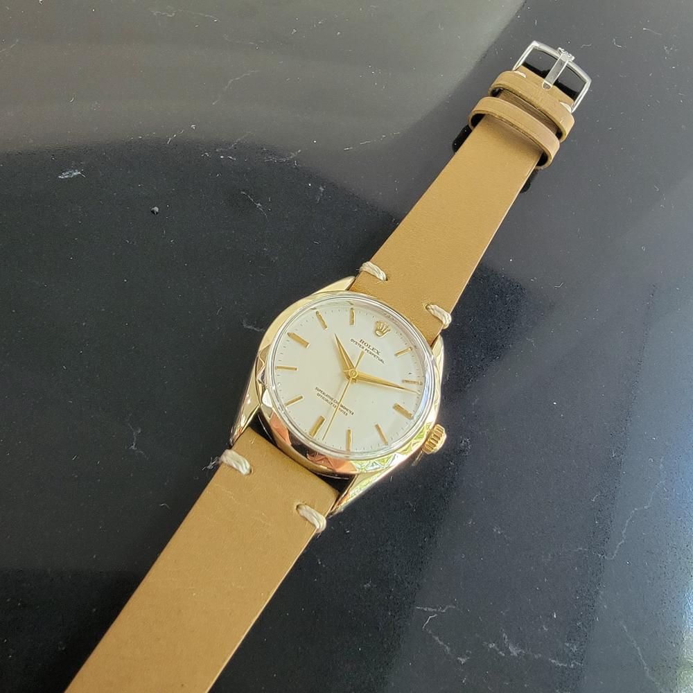 Men's Mens Rolex Oyster Perpetual Ref 1025 Gold-Capped Automatic 1960s MA212
