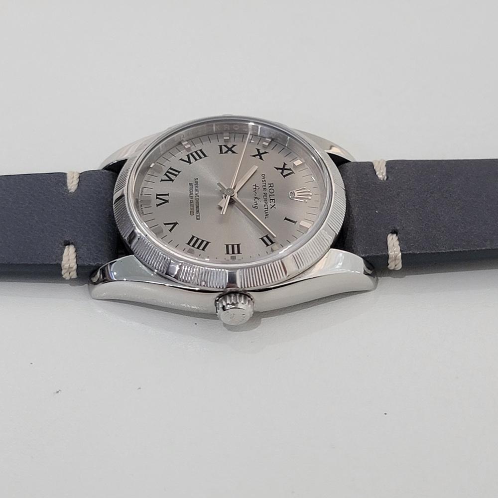 Mens Rolex Oyster Perpetual Ref 114210 Air King Automatic 2000s Swiss RA449 1