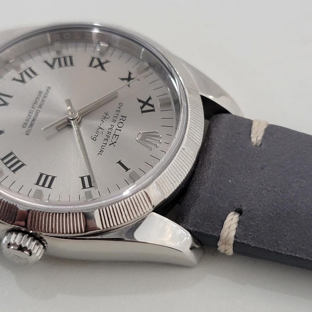 Mens Rolex Oyster Perpetual Ref 114210 Air King Automatic 2000s Swiss RA449 2
