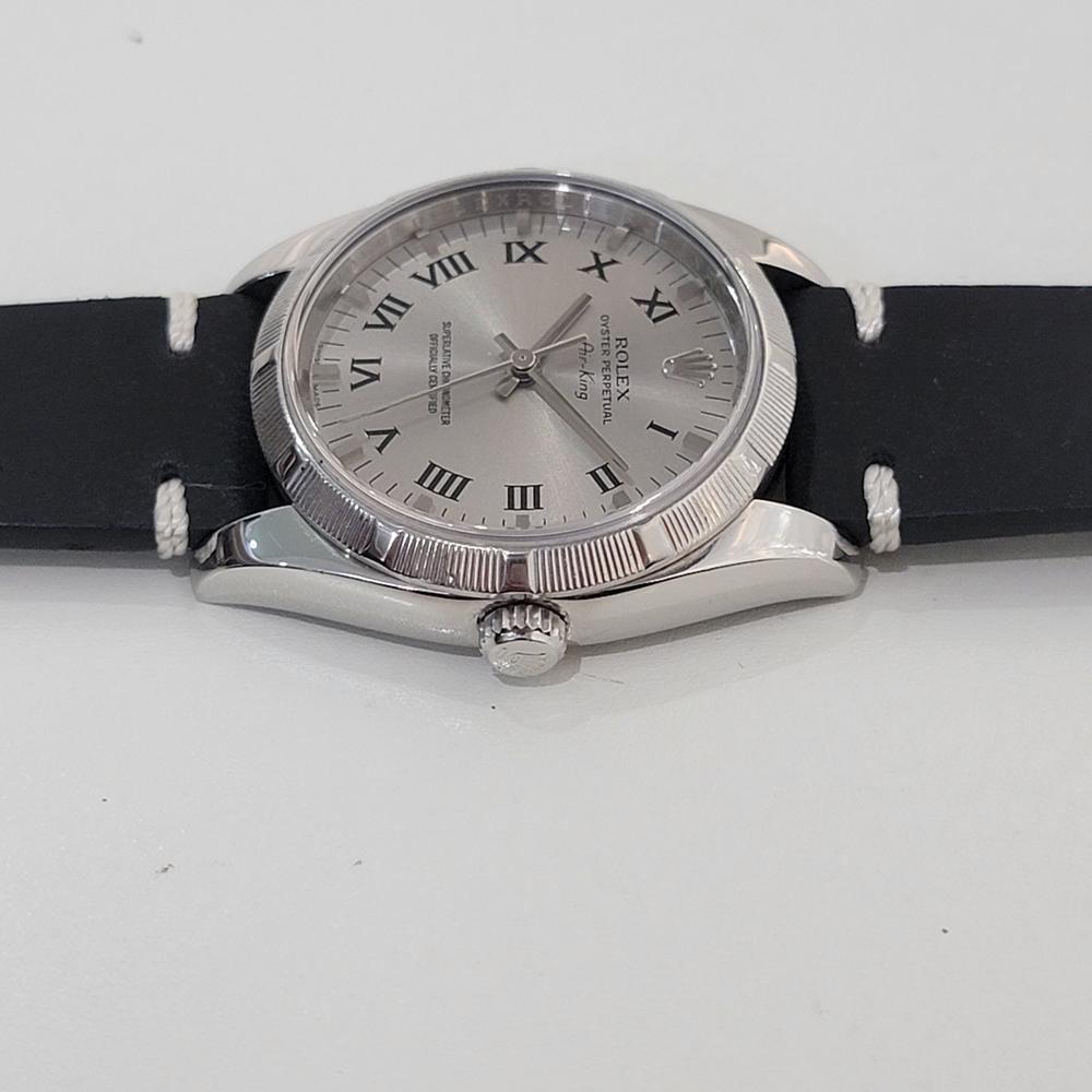 Mens Rolex Oyster Perpetual Ref 114210 Air King Automatic 2000s Swiss RA449B 1