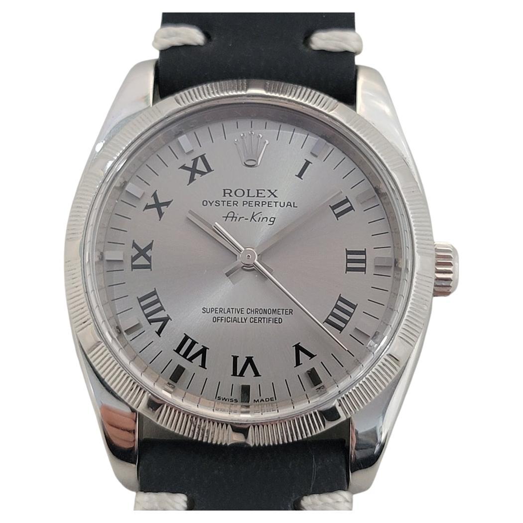 Mens Rolex Oyster Perpetual Ref 114210 Air King Automatic 2000s Swiss RA449B