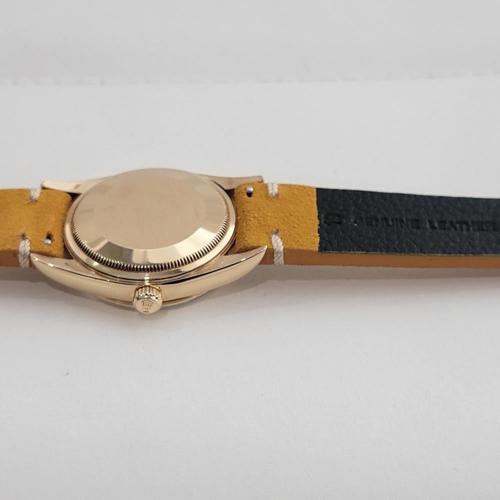 Mens Rolex Oyster perpetual Ref 14238  18k Solid Gold 35mm Automatic 1990s NA138 5