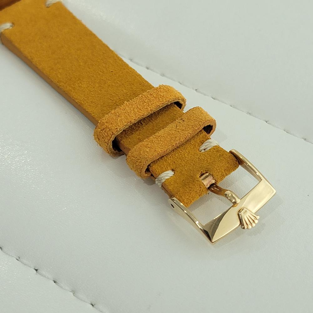 Mens Rolex Oyster perpetual Ref 14238  18k Solid Gold 35mm Automatic 1990s NA138 4