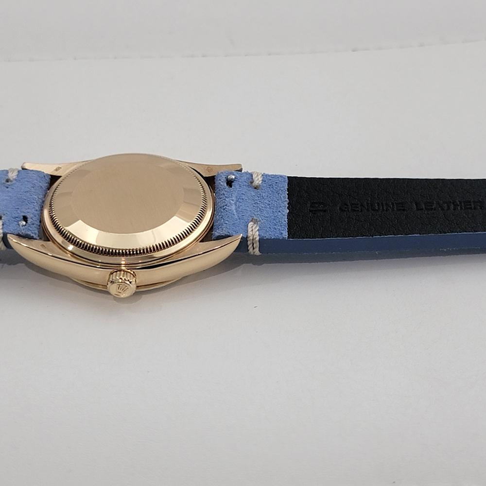 Mens Rolex Oyster perpetual Ref 14238 18k Solid Gold 35mm Automatic 1990s NA138B 5
