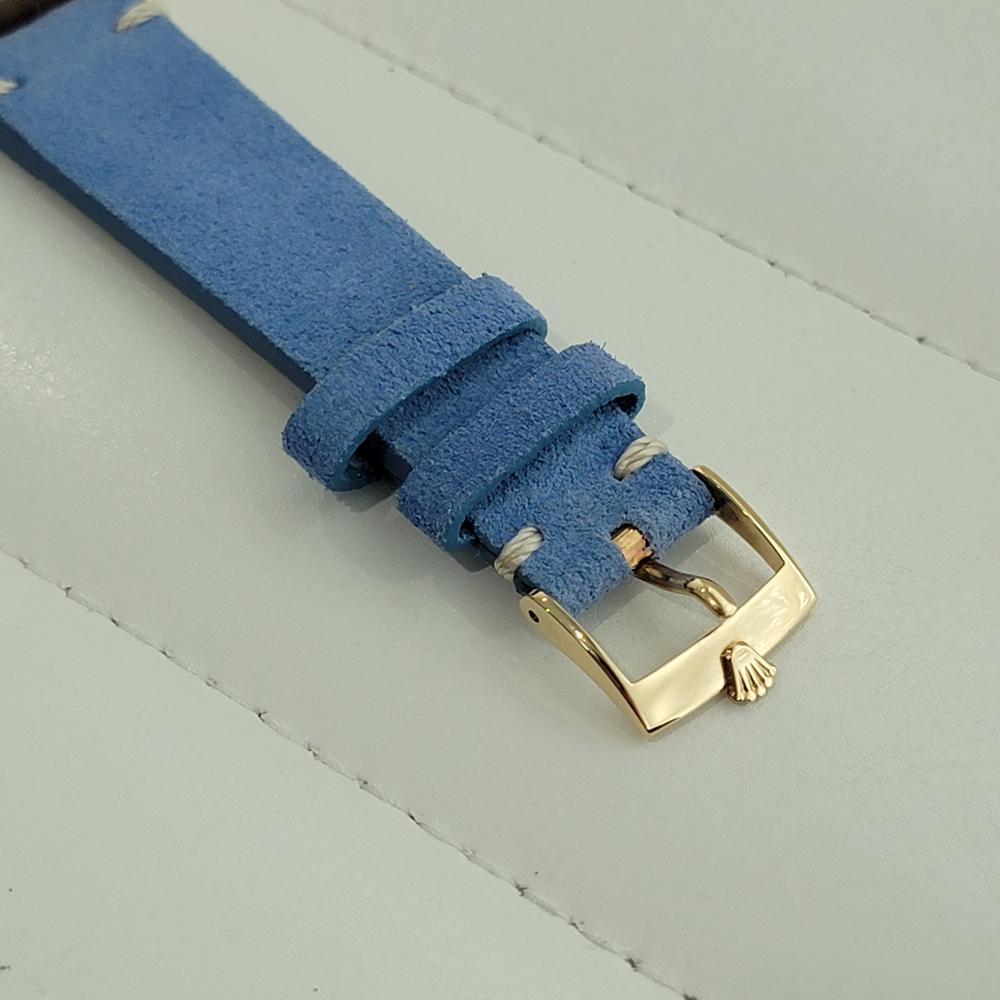Mens Rolex Oyster perpetual Ref 14238 18k Solid Gold 35mm Automatic 1990s NA138B 4