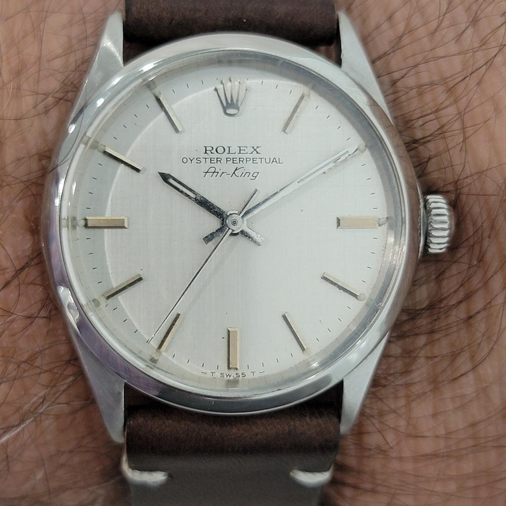 Mens Rolex Oyster Perpetual Ref 5500 Air King Automatic 1970s Swiss RA253B 5