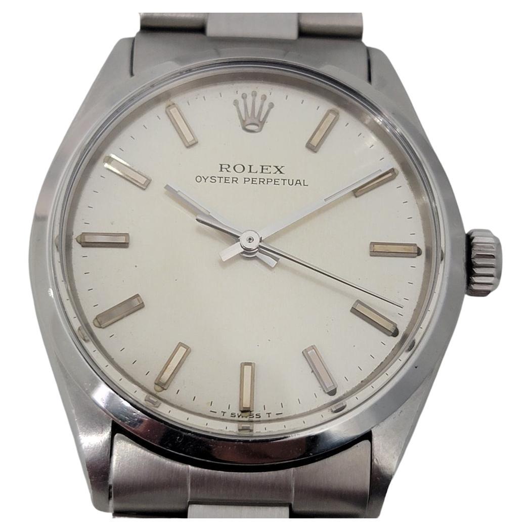 Vintage Rolex Oyster Perpetual Bubble Back Men's Ref. 4021, Automatic